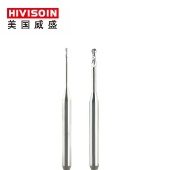 

Roland CAD/CAM burs Length=50mm Shank 4mm dental milling cutters zirconia/pmma/wax block end mills