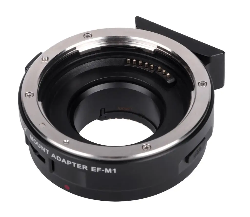 

ef-m43 Auto Focus EF Lens to Micro M 4/3 M43 adjustable aperture Adapter ring for G1 G3 GH1 GH4 GM1 GX7 GF6 GF5 EM1 EM10 camera
