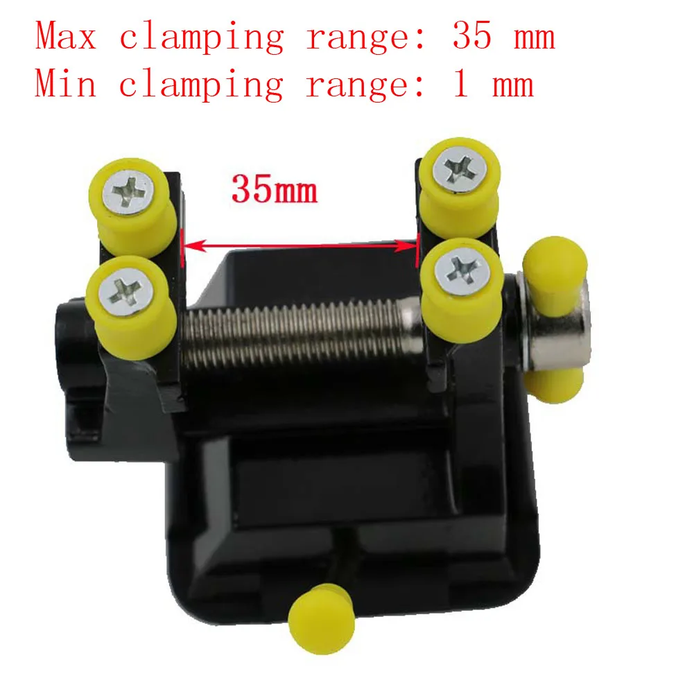 Мини алюминиевый сплав гравировальный стол скамейка тиски крепеж зажим для DIY Ювелирные изделия Ремесло скульптура полировка