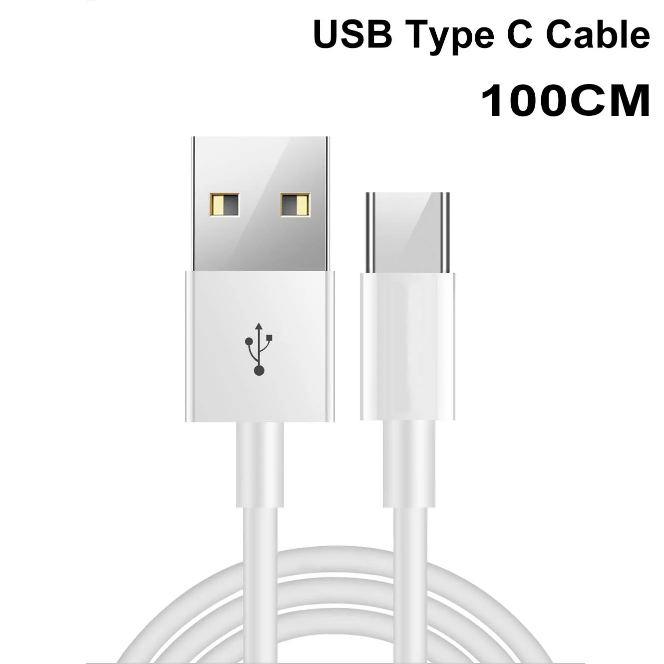 Адаптивная Быстрая зарядка USB настенное зарядное устройство комплект USB-C кабель для samsung Galaxy S10 S8 S9+ Note 8 9 A10 A20 A30 A40 A50 A60 A70 - Тип штекера: USB-C Cable white