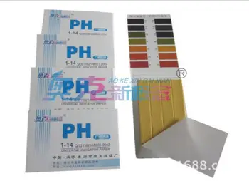 

Wholesale 1000bags/lot 80 Strips/pcs Full PH Meter PH Controller 1-14st Indicator Litmus Paper Water Soil Kit pH test strips