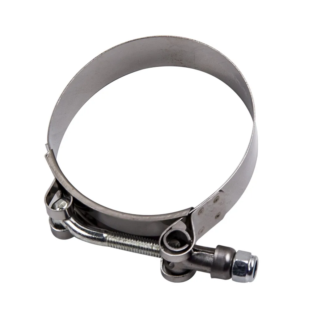 OD 3 3in 8Pcs Pipe Length 23.6 60cm Universal Turbo Intercooler Pipe Piping Silicone Hose Stainless Steel T-Clamp Kit