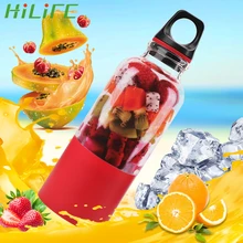 HILIFE 500 мл шейкер соковыжималки электрическая соковыжималка Кубок Блендер Maker Портативный фруктовый сок апельсиновый Extractor USB Перезаряжаемые