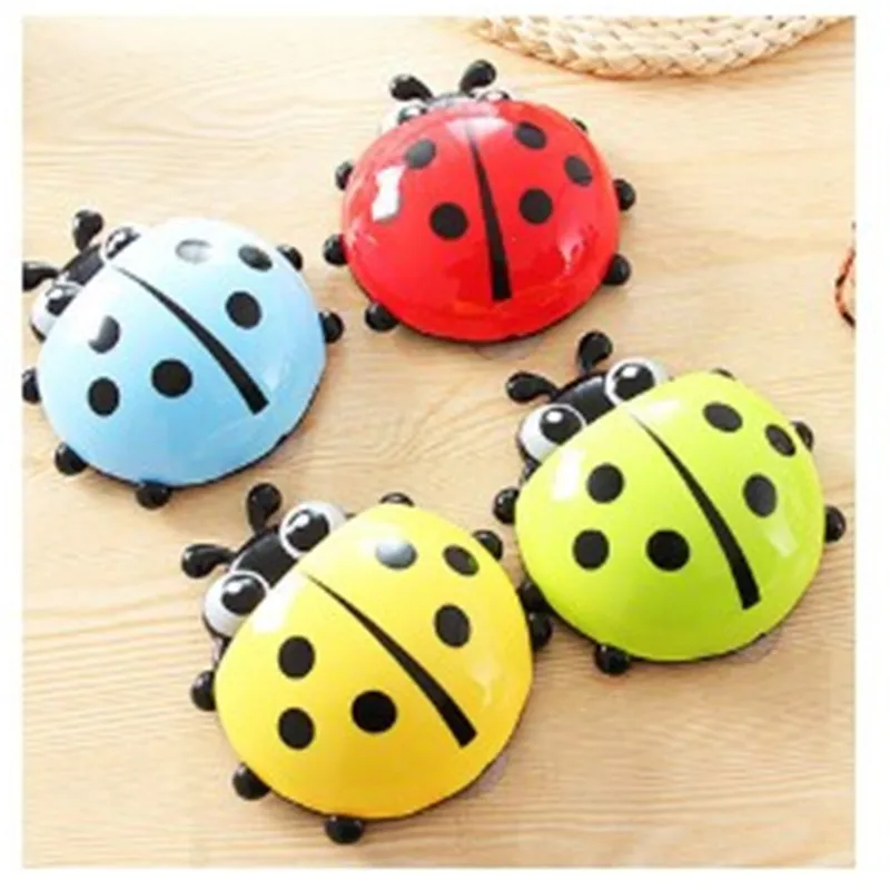 

Ladybug Sucker Household Items Powerful Toothbrush Toothpaste Sucker To Receive Creative Beetles Toothbrush Rack