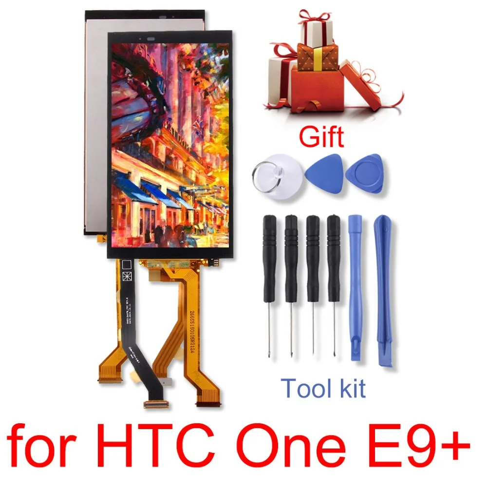 Новинка для HTC One E9 + \ A9s X9 Incredible S G11 Evo 4G U Play Ultra LCD экран и дигитайзер полная сборка
