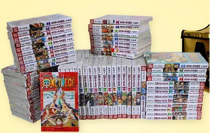 91 книг ONE PIECE Vol.1 японский графический роман манга комикс 82 книги все наборы