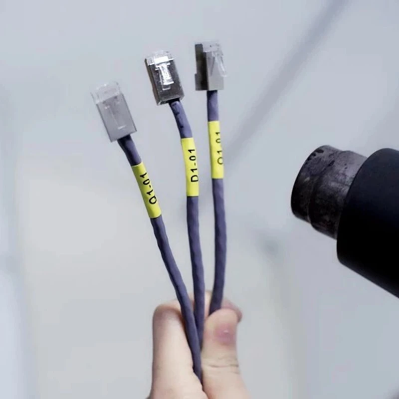Unistar HSe 631 совместимая термоусадочная трубка Brother 17 7 мм х 1 5 м (0 23 дюйма 4 9 фута)