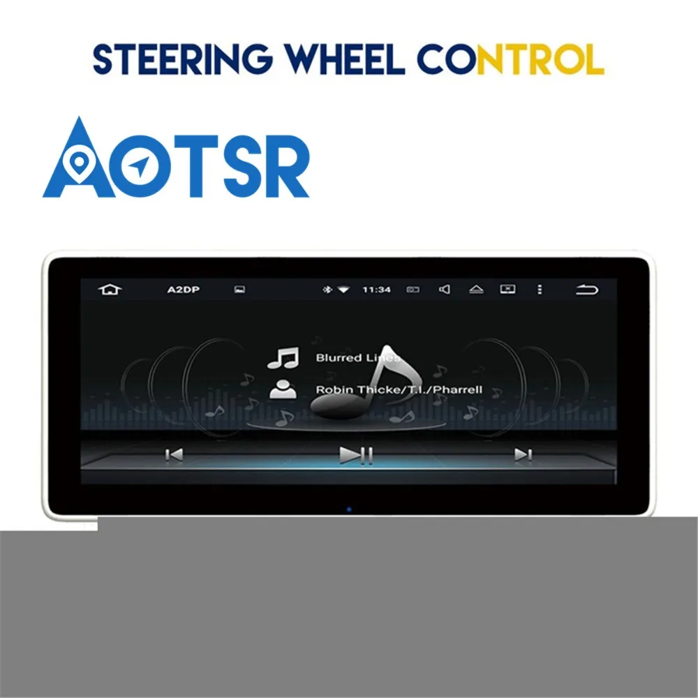 Top 10.25" Octa core Android 8.0 4+32GB Car DVD Player GPS Navigation For MERCEDES BENZ C GLC GLS W205 GLC-X253 g63 w463 2014-2017 3