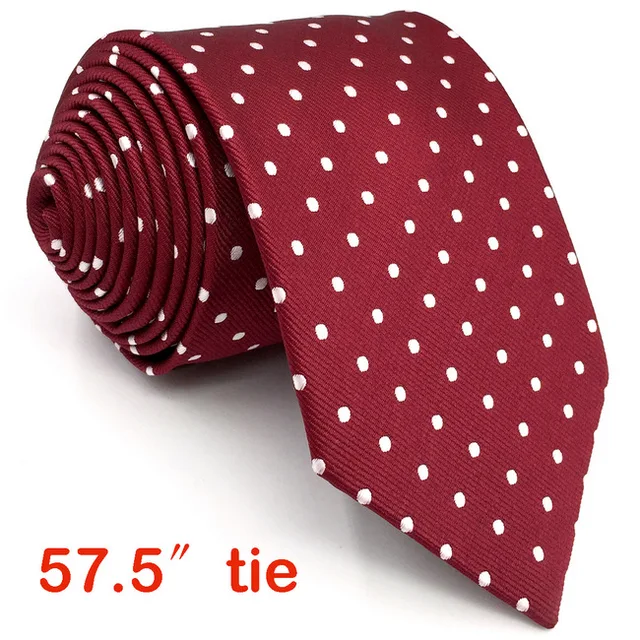 S15 Dots Dotty Maroon Red White Matching Hanky Mens Neckties 100 Pure