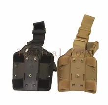 Tactical polowanie 3280 uniwersalny nogi udo spadek wiosło kabura Adapter platformy GL 17 M9 92 HK USP akcesoria