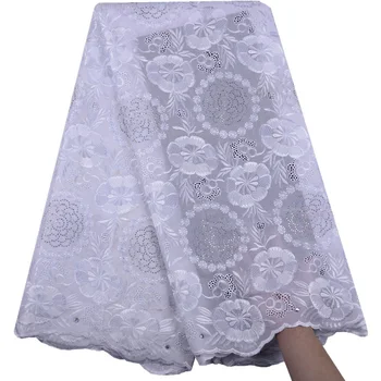 

Swiss Voile Lace In Switzerland High Quality Embroidery Design African Swiss Voile Lace Fabric For Wedding Dress A1517