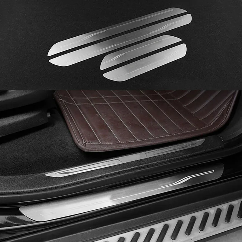 4pcs Stainless Fit For BMW X5 E70 07 13 & X6 E71 2008 2014 Door