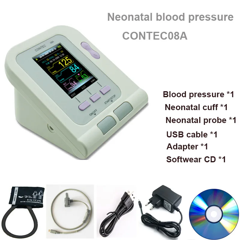 CONTEC 2019 Baby newborn children neonatal Arm Blood Pressure Pulse