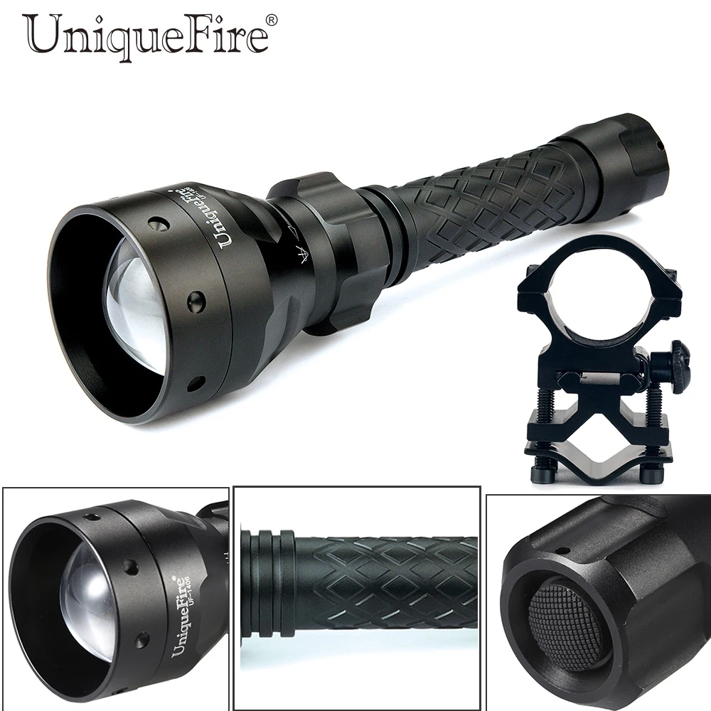 UniqueFire Infrared Night Vision LED Flashlight UF 1406 IR 940NM 3