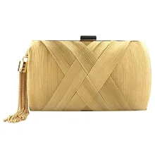 Брендовая женская Роскошная элегантная вечерняя сумочка; Новинка года; вечерние сумочки на цепочке с кисточками для женщин и девушек; свадебные сумочки-клатчи; Bolsa Feminina