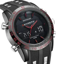 Hombres Militares Relojes Hombres Marca Relojes Deportivos Correa del Silicón LED Digital Reloj de Cuarzo de Lujo de Los Hombres Reloj de Pulsera Relogio masculino