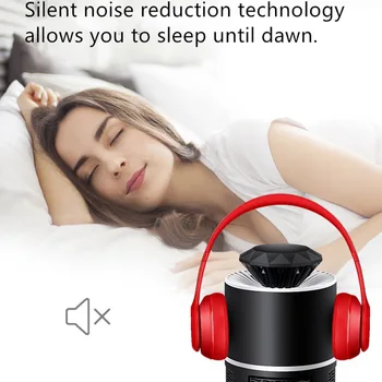 

2019 New USB Mute Photocatalyst Lure Mosquito Killer Lamp Bug Mosquito Catcher Trap #2