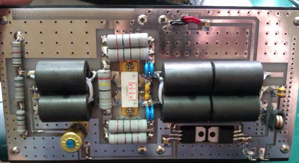 2 МГц-40 МГц 50 Вт 12-15 в Усилитель Мощности HF коротковолновый усилитель мощности широкополосный RF усилитель