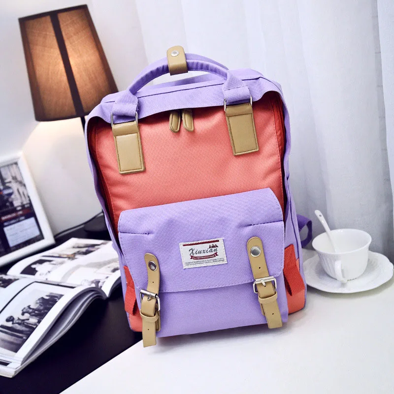 Kanken Backpack Women School Bags Female Backpacks for Girls Teenagers