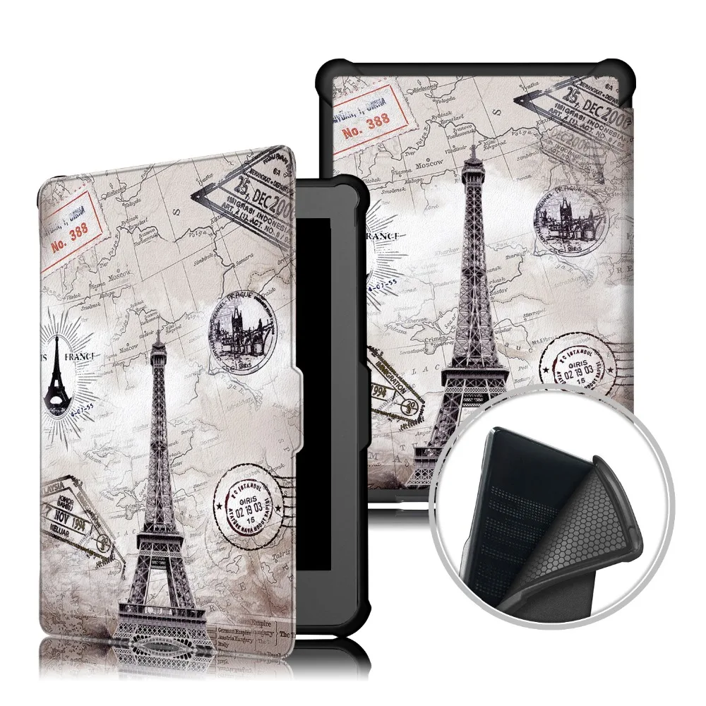

For Kobo Clara HD Cover SlimShell with Soft Flexible TPU Back Case for Kobo Clara HD 6 inch Release 2018 Wake up/Sleep Function