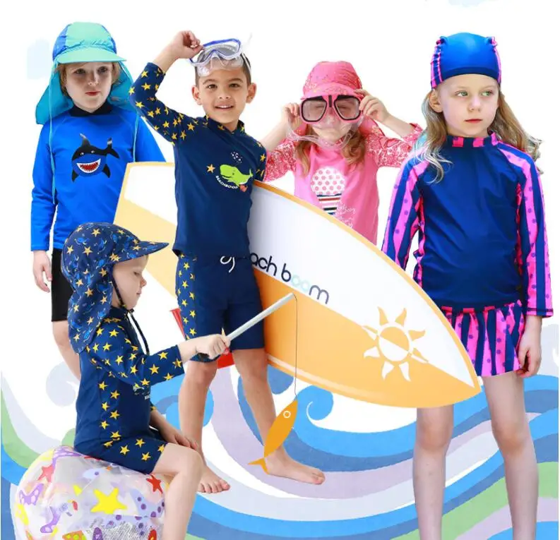 USEEMALL детская пляжная шляпа от солнца на открытом воздухе для шеи и ушей UPF 50+ защита от ультрафиолета защита ушей шапочка для плавания От 1 до 8 лет высокое качество