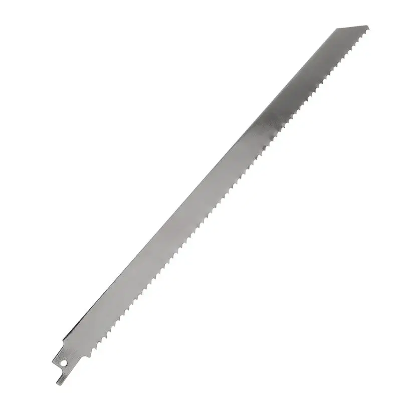 1PC Stainless Steel 300mm Reciprocating Power Saw Blade With Fine Tooth Effective For Cutting Wood