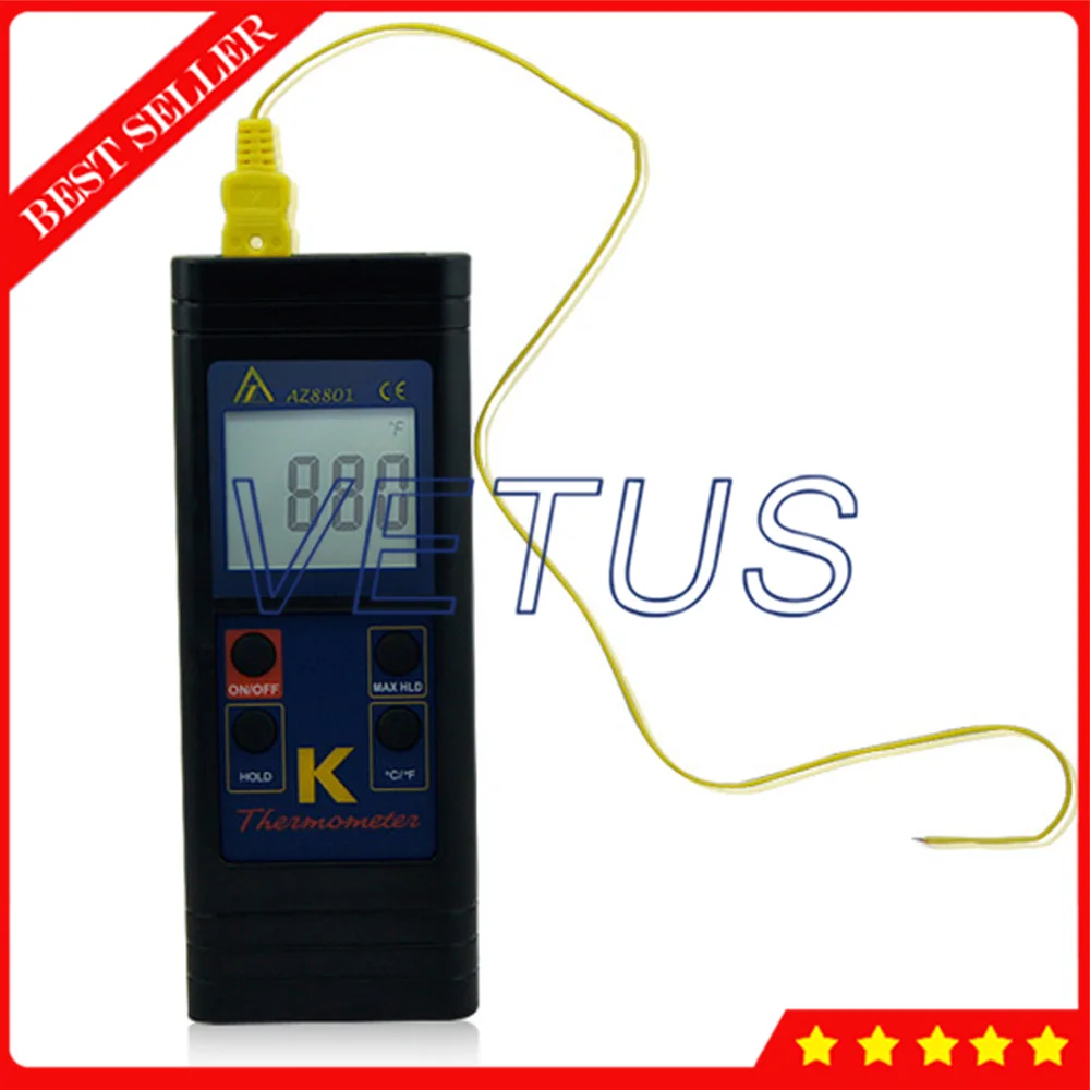 

AZ8801 K Type Single input Thermocouple Temperature meter Digital Thermometer