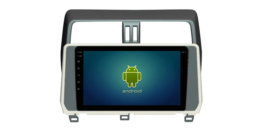 10.1 HD IPS Screen DSP Stereo Android Car DVD GPS Navi Map For Toyota Prado 2018~2019 2 DIN multimedia player radio WiFi system 5