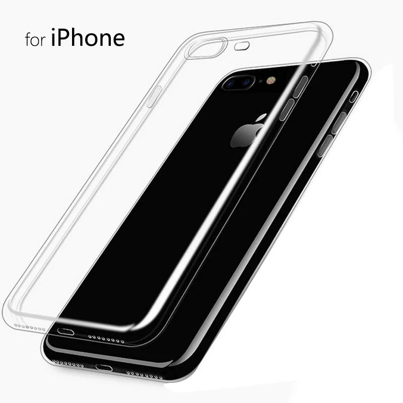 2018 Pouzdro na telefon pro iPhone 7 Plus 4,7 / 5,5 palce TISKE Double Material Double Style Soft TPU Hard PC Trvanlivé ochranné pouzdro