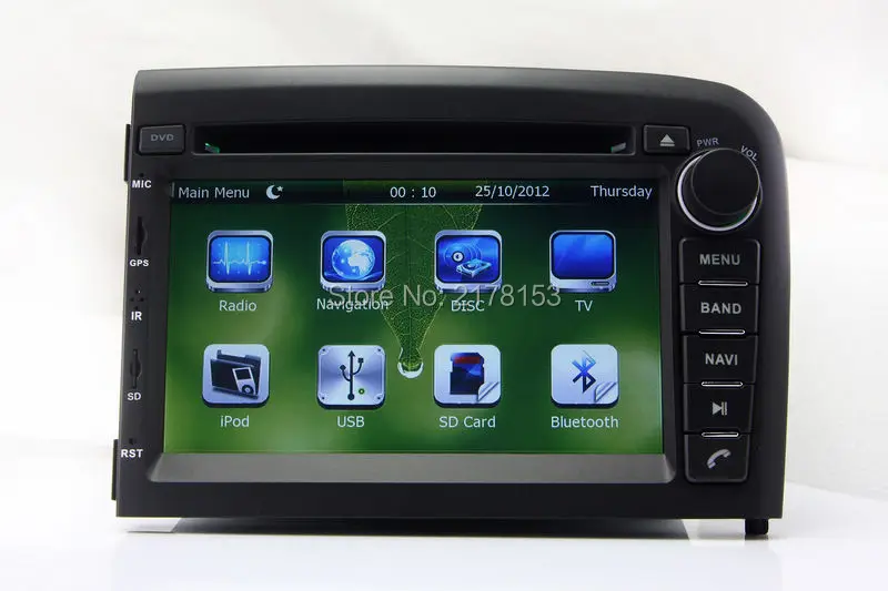 Car DVD Player GPS Navigation for Volvo S80 1998 2006 with Radio