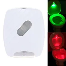 Беспроводной светодиодный Ночной светильник светодиодный светильник для унитаза Домашний Светильник для ванной комнаты активированный светильник с датчиком движения Инфракрасный зеленый цвет