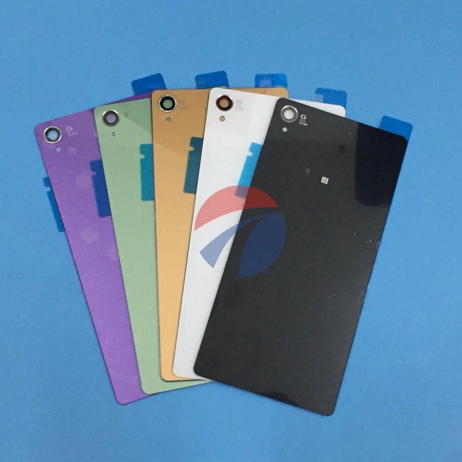 AAA + качественная Задняя стеклянная задняя крышка для Sony Xperia Z2 L50W D6503 Z3 L55W D6603 D6653