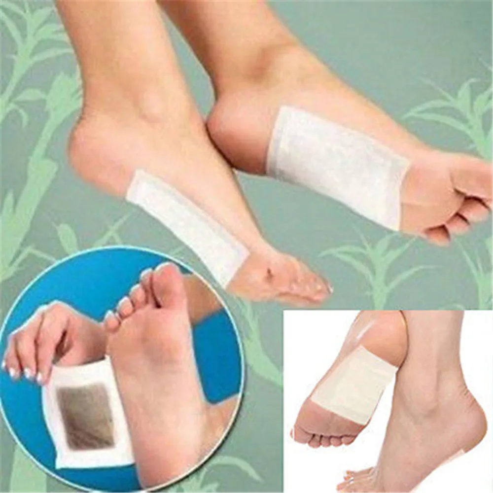 

5 Pair Health Care Detox Foot Pads Patch Detoxify Toxins Adhesive Keeping Fit