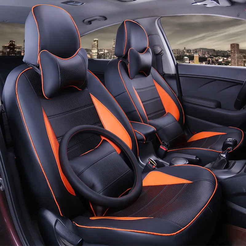  TO YOUR TASTE auto accessories custom luxury safe car seat covers leather cushion for JAC K5/3 iev 