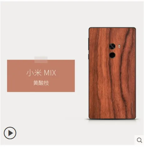 Натуральные деревянные палочки чехол для телефона для xiaomi mi х Вставить 360 градусов apouch от царапин-отпечатков пальцев для xiaomi mi x 2 Чехол - Цвет: for xiaomi mi mix