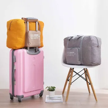 

OTHERHOUSE Travel Bag Storage Bags Hand Luggage Large Clothes Storage Bag Organizer Case Suitcase Clothing Organizer Waterproof
