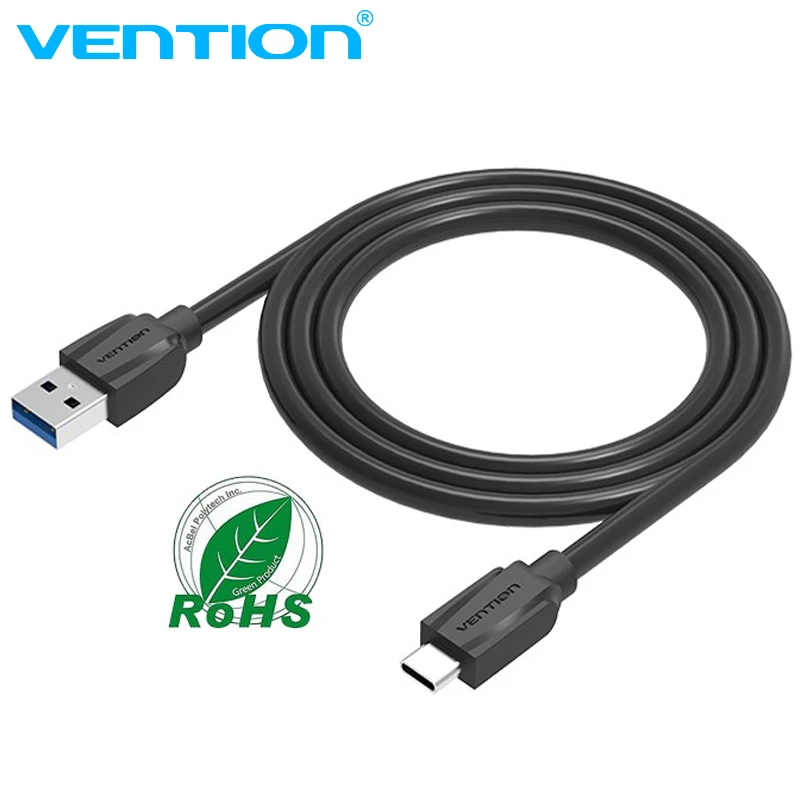 Vention USB 3,0 usb type-C 3,1 кабель для передачи данных USB C кабель для быстрой зарядки для Xiaomi OnePlus 2 Nexus 6P 5X ZUK Z1 Z2 Mabook