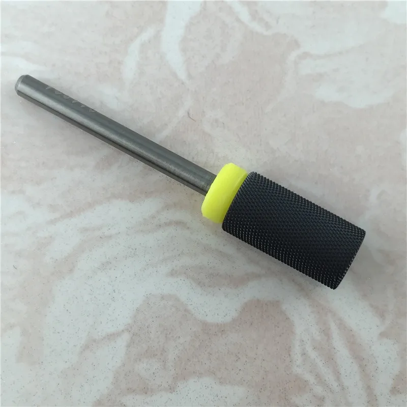 1 шт. дрель для ногтей 3/32 ''(очень тонкая) электрические инструменты для маникюра, черные керамические сверла для ногтей