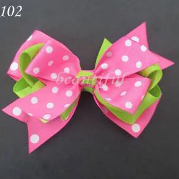 

12 blessing good girl boutique 4.5" Three Layer hair accessories free shipping