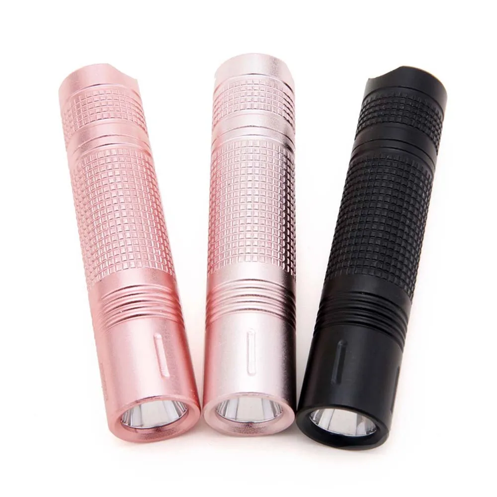 Led UV Flashlight Torch Light Lamp 365nm Ultra Violet Lights Whitelight AA 14500 Battery Marker Checker Cash Detection | Лампы и