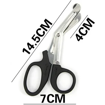 

EMT Survive Rescue Scissor Gauze Cutter Trauma Emergency First Aid Kit Shear Outdoor Medical Bandage Paramedic Nurse Camp