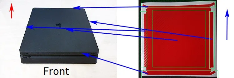 skin for PS4 SLIM 5