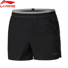 Li-Ning мужские спортивные шорты для бега, водонепроницаемые дышащие спортивные шорты AKSP121 CAMJ19