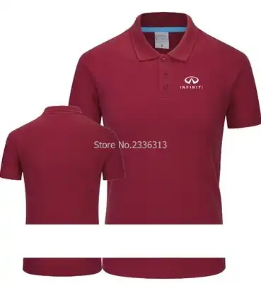 camisas polo color vino