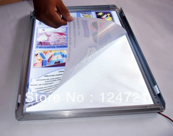 US $585.00 Advertising Aluminium Photo Frame Ultrathin LED LightBox