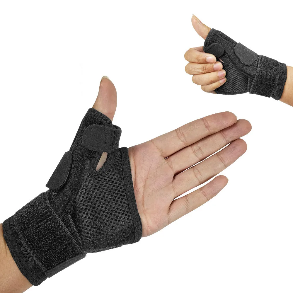 

Mesh Elastic Thumb Splint Wrist Support Thumb Stabilizer for Pain Sprains Strains Arthritis Carpal Rigger Thumb Immobilizer