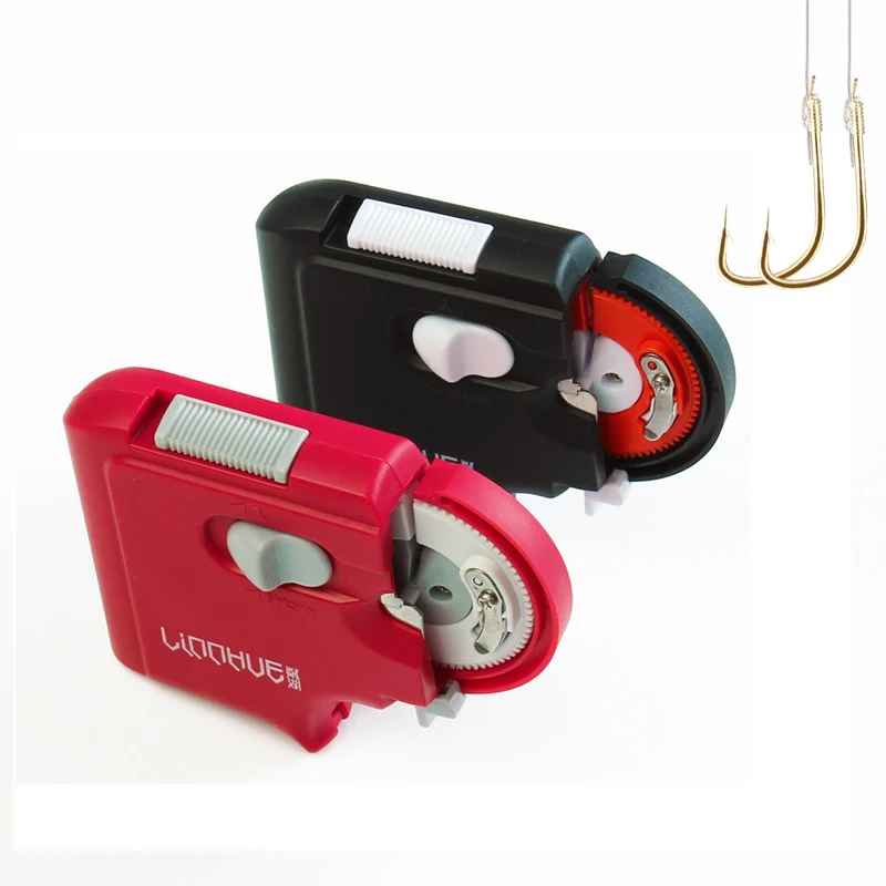 

Portable Electric Automatic Fishing Hook Tier Machine Fishing Accessories Fast Fishing Hooks Line Tying Device Equipment B114