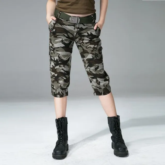camouflage half pant