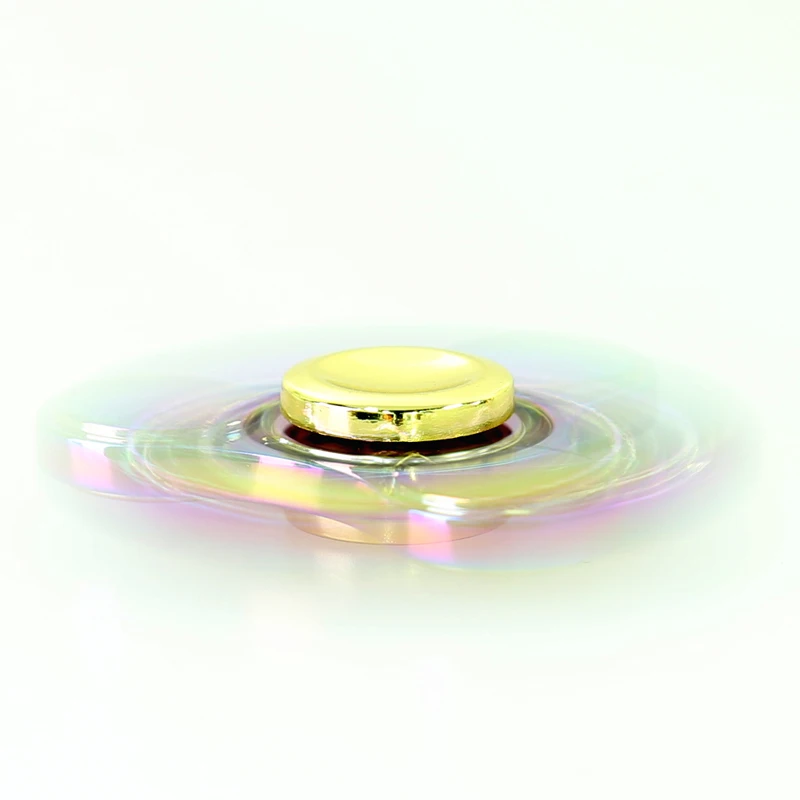 New Rainbow Hand Finger Fidget Spinner Fun Hand Game Desk Focus Toys Anxiety Stress Spinning Top Metal EDC Tri-Spinner Toy New Rainbow Hand Finger Fidget Spinner Fun Hand Game Desk Focus Toys Anxiety Stress Spinning Top Metal EDC Tri-Spinner Toy