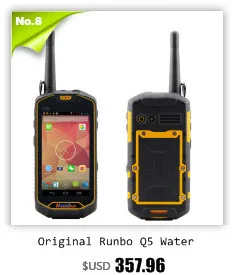 Runbo M1 водонепроницаемый телефон IP67 Прочный Android 6,0 смартфон MTK6735 5 Вт DMR Радио УКВ PTT радио 4G LTE FDD 5200 мАч